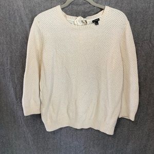 Like New Cream Ann Taylor Sweater SZ XL